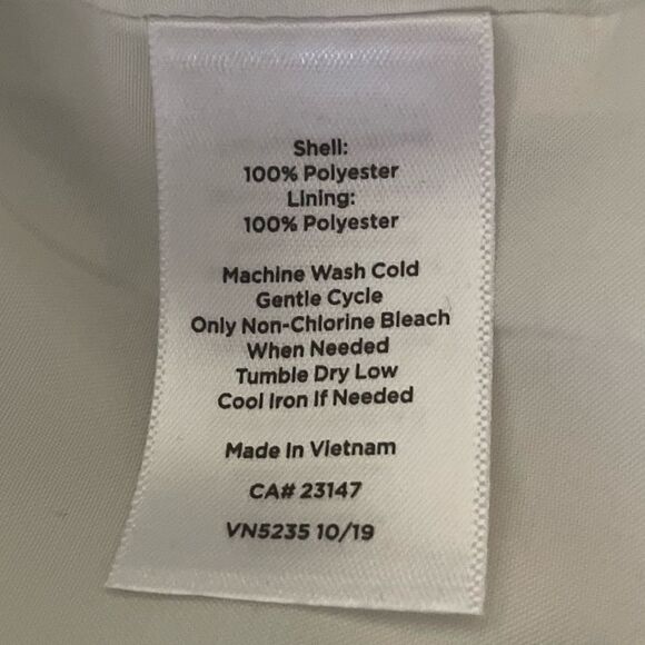 TALBOTS Black and White Floral Shift Sleeveless Shift Dress w/Bow Womens Size 10 - Picture 8 of 14